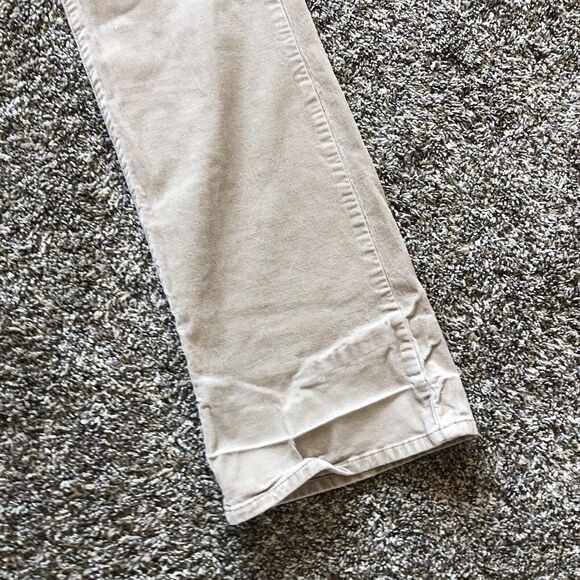 Womens Y2K Old Navy Tan Corduroy Pants Size 6 Classic Rise Regular - Picture 4 of 7